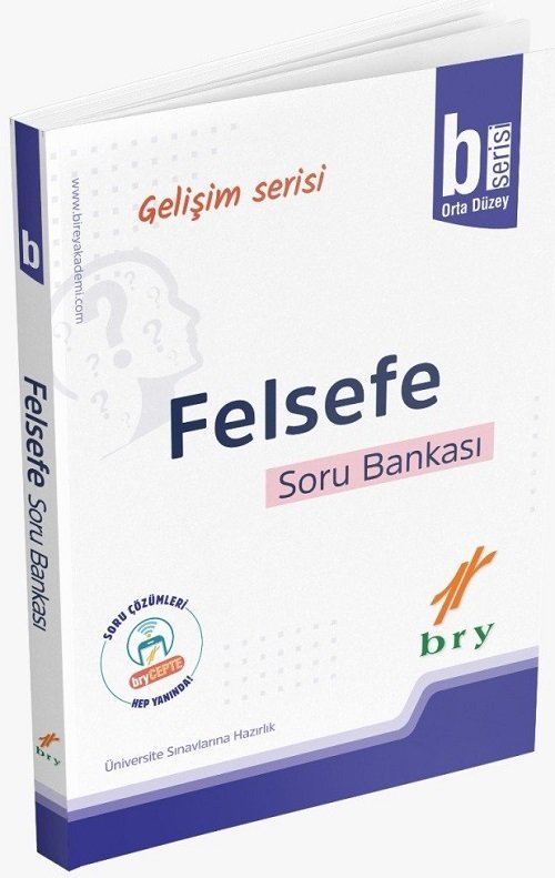 Birey YKS TYT AYT Felsefe B Orta Düzey Soru Bankası Gelişim Serisi Birey Yayınları