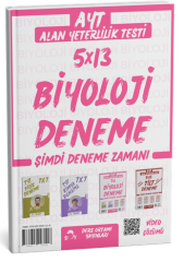 Ders Ortamı YKS AYT Biyoloji 5x13 Deneme Çözümlü Ders Ortamı Yayınları