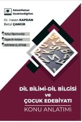 Adem Hakan ÖABT Türkçe Dil Bilimi Dil Bilgisi ve Çocuk Edebiyatı Konu Anlatımı - Hasan Kapdan, Betül Çangır Adem Hakan UZEM