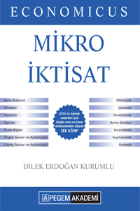 Pegem KPSS A Economicus Mikro İktisat Konu Anlatımı Pegem Akademi Yayınları