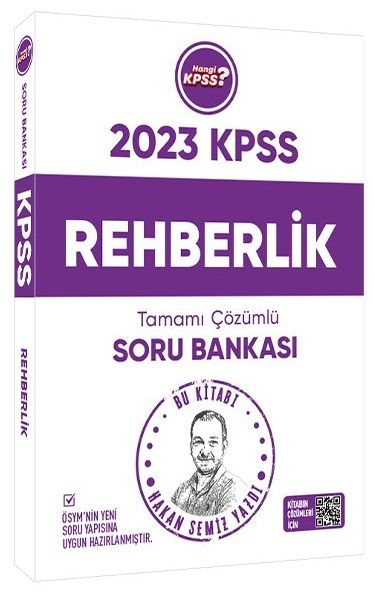 Hangi KPSS 2023 KPSS Eğitim Bilimleri Rehberlik Soru Bankası Çözümlü - Hakan Semiz Hangi KPSS Yayınları