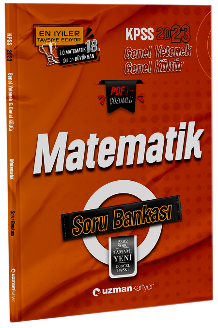 SÜPER FİYAT - Uzman Kariyer 2023 KPSS Matematik Soru Bankası PDF Çözümlü Uzman Kariyer Yayınları