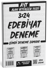 Ders Ortamı YKS AYT Edebiyat 3x24 Deneme Çözümlü Ders Ortamı Yayınları