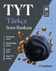 Tudem YKS TYT Türkçe Soru Bankası Tudem Yayınları