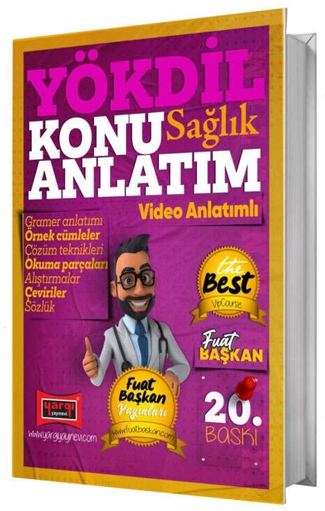 Yargı YÖKDİL Sağlık Konu Anlatım 20. Baskı - Fuat Başkan Yargı Yayınları