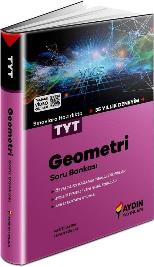 Aydın YKS TYT Geometri Soru Bankası Aydın Yayınları