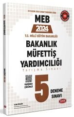 Data 2024 MEB Bakanlık Müfettiş Yardımcılığı 5 Deneme Çözümlü Data Yayınları