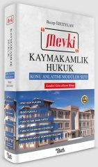 Temsil MEVKİ Kaymakamlık Hukuk Konu Anlatımı Modüler Set 2. Baskı - Recep Özceylan Temsil Yayınları