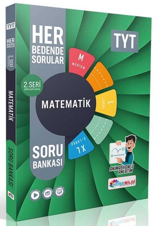 Köşebilgi YKS TYT Matematik Her Bedende Soru Bankası 2. Seri Köşebilgi Yayınları