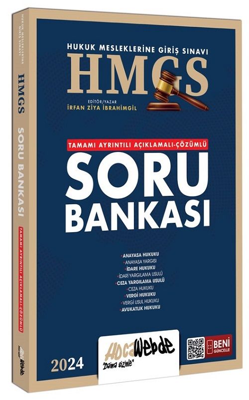 HocaWebde 2024 HMGS Soru Bankası Çözümlü -  İrfan Ziya İbrahimgil HocaWebde Yayınları