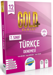 Ünlüler 7. Sınıf Türkçe Gold Serisi 12 Deneme Ünlüler Yayınları