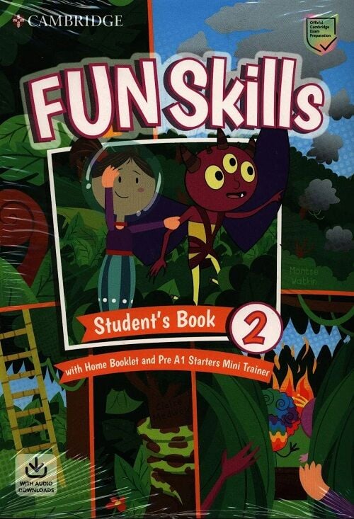 Cambridge Fun Skills Level 2 Starters Student’s Book with Home Booklet and Mini Trainer with Downloadable Audio Cambridge Yayınları