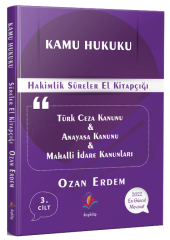 Dizgi Kitap Kamu Hukuku Süreler Kitabı - Ozan Erdem Dizgi Kitap