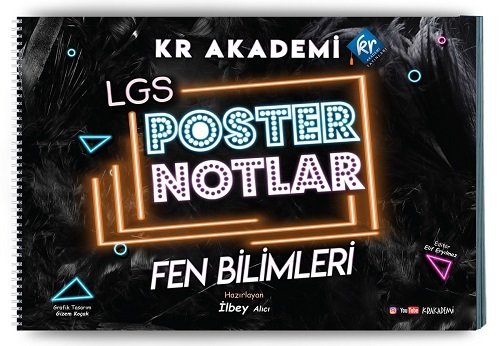 KR Akademi LGS Fen Bilimleri Poster Notlar KR Akademi