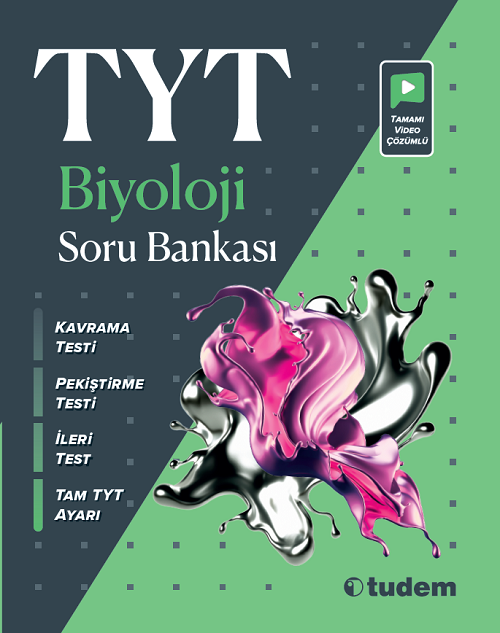 Tudem YKS TYT Biyoloji Soru Bankası Tudem Yayınları