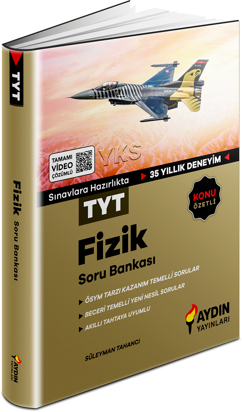 Aydın YKS TYT Fizik Konu Özetli Soru Bankası Aydın Yayınları