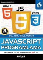 Kodlab Javascript Programlama 8. Baskı - İbrahim Çelikbilek Kodlab Yayınları