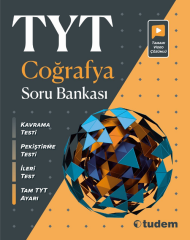 Tudem YKS TYT Coğrafya Soru Bankası Tudem Yayınları