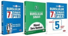 Data 7. Sınıf PYBS Bursluluk Sınavı Konu + Soru + Deneme Seti Data Yayınları