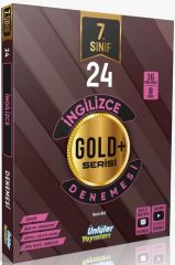 Ünlüler 7. Sınıf İngilizce Gold Serisi 24 Deneme Ünlüler Yayınları