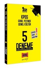 Yargı 2021 KPSS Genel Yetenek Genel Kültür Son Çıkış 5 Deneme Çözümlü Yargı Yayınları