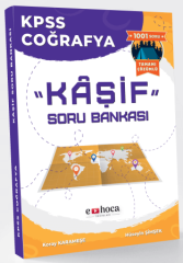 E-Hoca KPSS Coğrafya Kaşif Soru Bankası Çözümlü E-Hoca Yayınları