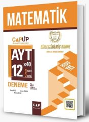 Çap Yayınları YKS AYT Matematik Birleştirilmiş Karne 12x40 UP Deneme Video Çözümlü Çap Yayınları