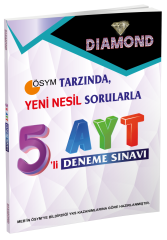 Gür YKS AYT Diamond 5 li Deneme Gür Yayınları