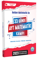 Rehber Matematik YKS AYT 33 Günde Matematik Kampı Rehber Matematik