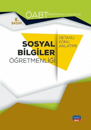 SÜPER FİYAT - Nobel ÖABT Sosyal Bilgiler Öğretmenliği Konu Anlatımı Nobel Sınav Yayınları