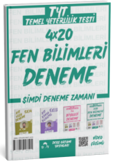 Ders Ortamı YKS TYT Fen Bilimleri 4x20 Deneme Çözümlü Ders Ortamı Yayınları