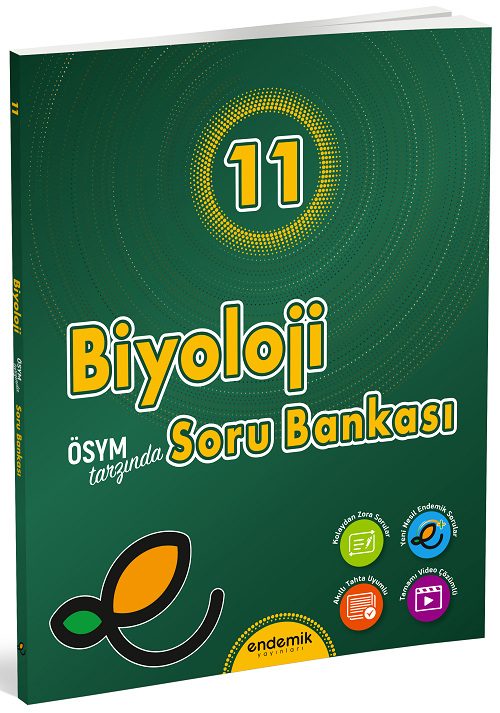 Endemik 11. Sınıf Biyoloji Soru Bankası Endemik Yayınları