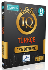 Paraf 8. Sınıf LGS Türkçe 1. Dönem IQ 12 li Deneme Paraf Yayınları