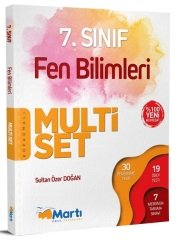 SÜPER FİYAT - Martı Okul 7. Sınıf Fen Bilimleri Multi Set Soru Bankası Martı Okul Yayınları