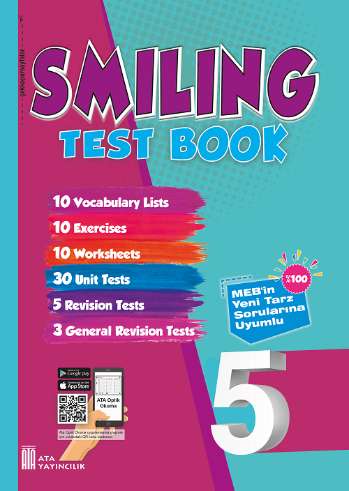 Ata Yayıncılık 5. Sınıf İngilizce Smiling Test Book Ata Yayıncılık