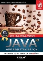 Kodlab Java 10 Yeni Başlayanlar İçin 22. Baskı - Mehmet Kirazlı Kodlab Yayınları