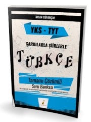 Pelikan YKS TYT Şarkılarla Şiirlerle Türkçe Soru Bankası Çözümlü Pelikan Yayınları