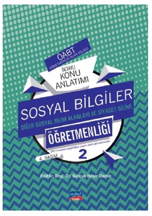 SÜPER FİYAT - Nobel ÖABT Sosyal Bilgiler Öğretmenliği-2 Konu Anlatımı Nobel Sınav Yayınları