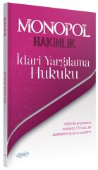 Monopol Adli İdari Hakimlik İdari Yargılama Hukuku Konu Anlatımı ve Soru Bankası Monopol Yayınları