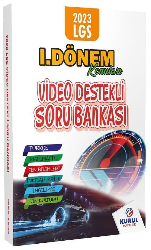 Kurul 2023 8. Sınıf LGS Tüm Dersler 1. Dönem Video Destekli Soru Bankası Kurul Yayıncılık