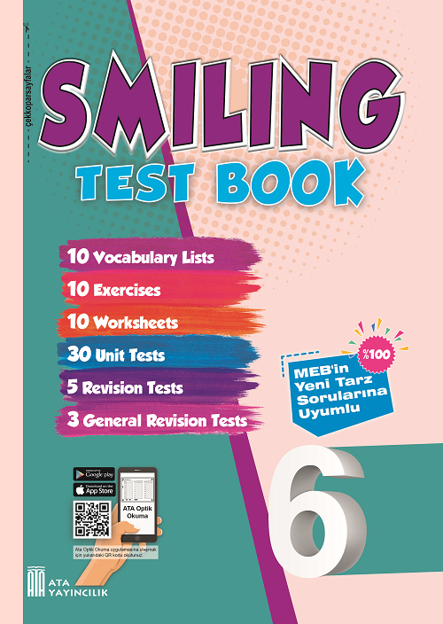 Ata Yayıncılık 6. Sınıf İngilizce Smiling Test Book Ata Yayıncılık