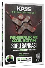 Yediiklim 2025 KPSS Eğitim Bilimleri Rehberlik ve Özel Eğitim Atölye Soru Bankası Video Çözümlü - Hasan Sanlı Yediiklim Yayınları