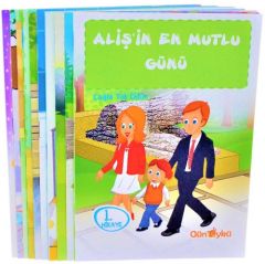 Alişin Maceraları-2 Hikaye Seti 10 Kitap Gün Öykü Yayınları