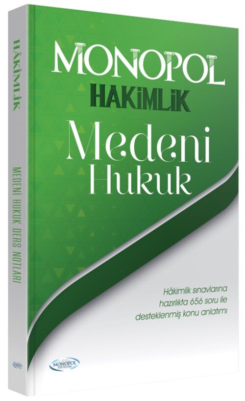 Monopol Adli İdari Hakimlik Medeni Hukuk Konu Anlatımı ve Soru Bankası Monopol Yayınları