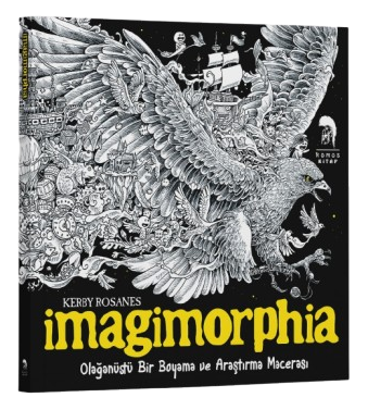 İmagimorphia - Olağanüstü Bir Boyama ve Araştırma Macerası Romos Yayınevi