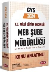 Data 2024 GYS MEB Şube Müdürlüğü Konu Anlatımlı Görevde Yükselme Data Yayınları