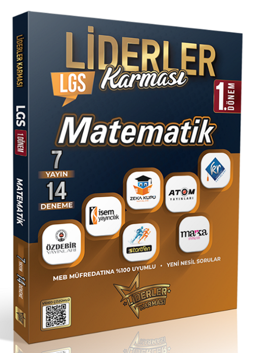 Liderler Karması 8. Sınıf LGS 1. Dönem Matematik 7 Yayın 14 Deneme Çözümlü Liderler Karması