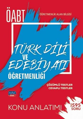 SÜPER FİYAT - Nobel ÖABT Türk Dili ve Edebiyatı Öğretmenliği Konu Anlatımı Nobel Sınav Yayınları