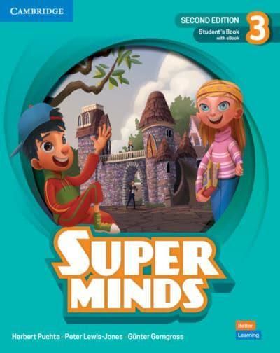 Cambridge Super Minds Second Edition Level 3 Student's Book with eBook British English Cambridge Yayınları