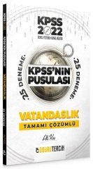 SÜPER FİYAT - Doğru Tercih 2022 KPSS nin Pusulası Vatandaşlık 25 Deneme Çözümlü - Ali Koç Doğru Tercih Yayınları